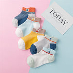 5 pairs/lot Children Socks Boy Girl Cotton fashion socks Spring summer High quality