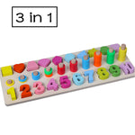Montessori Children Preschool Educationl Toys Caterpillar Counting Kids Educational Toys