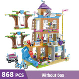 868pcs Building Blocks Girls House Stacking Bricks Kids Toys for Children