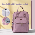 SUNVENO New Diaper Bag Backpack Large Capacity Waterproof Nappy Bag Kits