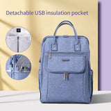 SUNVENO New Diaper Bag Backpack Large Capacity Waterproof Nappy Bag Kits