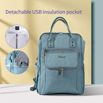 SUNVENO New Diaper Bag Backpack Large Capacity Waterproof Nappy Bag Kits
