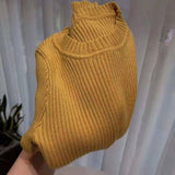 O Neck Kid Clothes Fitted Ribbed Sweater Baby for Winter Soft Full Sleeve Toddler Fashion Sweaters