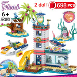 868pcs Building Blocks Girls House Stacking Bricks Kids Toys for Children