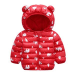 1- 5y jacket kids fashion coats with ear hoodie autumn girl clothes infant