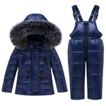 2020 new Winter clothing Set warm Down Jacket coat Snowsuit Children