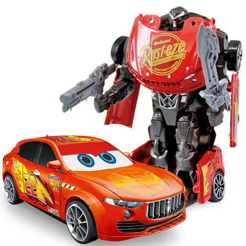 Transformation Alloy Car Models Robot  Action Toy Kids Education Toys for Children