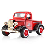 Alloy Car Pull Back Model Toy Sound light Collection Car Toys For Boys Children Christmas Gift
