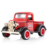 Alloy Car Pull Back Model Toy Sound light Collection Car Toys For Boys Children Christmas Gift