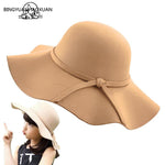 BINGYUANHAOXUAN 2020 Autumn Fedora Hat