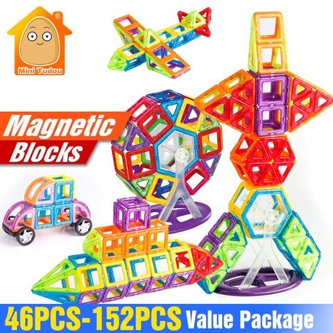 152-46PCS Magnet Kids Educational Toys Games For Children