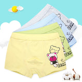 4 Pcs High Quality Children's Underwear Soft Cotton Underpants Boys Striped Panties