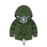 Benemaker Winter Outdoor Fleece Jackets For Boys Hooded  Kids Coats