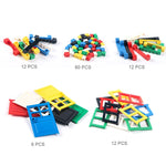 102pcs Door & Window Brick DIY House Building Blocks  Bricks Toys