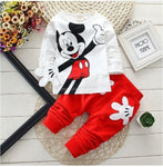 2020 Children Brand Clothing Set Baby Spring Character Cotton Long Sleeve Kids Tracksuit 0-4 Years