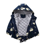 Benemaker Winter Outdoor Fleece Jackets For Boys Hooded  Kids Coats