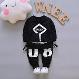 2020 New Spring Baby Tracksuit Kids Long Sleeve Top Pants 2pcs Children Clothing