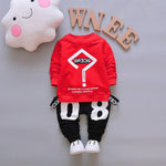 2020 New Spring Baby Tracksuit Kids Long Sleeve Top Pants 2pcs Children Clothing