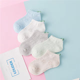 5 pairs/lot Children Socks Boy Girl Cotton fashion socks Spring summer High quality