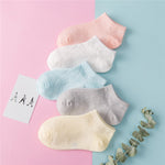 5 pairs/lot Children Socks Boy Girl Cotton fashion socks Spring summer High quality