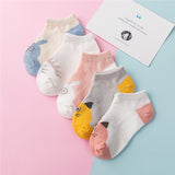 5 pairs/lot Children Socks Boy Girl Cotton fashion socks Spring summer High quality