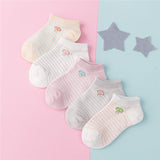 5 pairs/lot Children Socks Boy Girl Cotton fashion socks Spring summer High quality