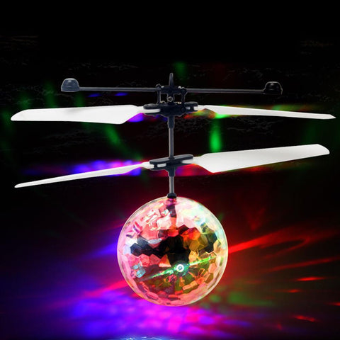 Flying Ball LED Kid Flight Balls Electronic Remote Control Toys Magic Sensing Helicopter