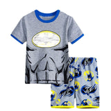 Kids Boys Girls Clothes Summer Short Sleeved Cartoon