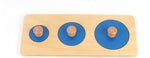 Montessori Materials Round Panel Children Educational Toys Preschool Training Education Toy