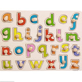 30cm Kid Early educational toys wooden puzzle toy alphabet and digit learning education child