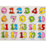 30cm Kid Early educational toys wooden puzzle toy alphabet and digit learning education child