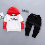 New Spring Autumn Children Clothing Boys Cartoon Casual Sports T-shirt Pants 2pcs/Set