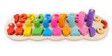 Montessori Children Preschool Educationl Toys Caterpillar Counting Kids Educational Toys