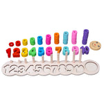 Montessori Children Preschool Educationl Toys Caterpillar Counting Kids Educational Toys