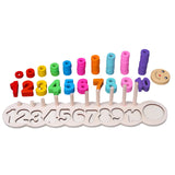 Montessori Children Preschool Educationl Toys Caterpillar Counting Kids Educational Toys
